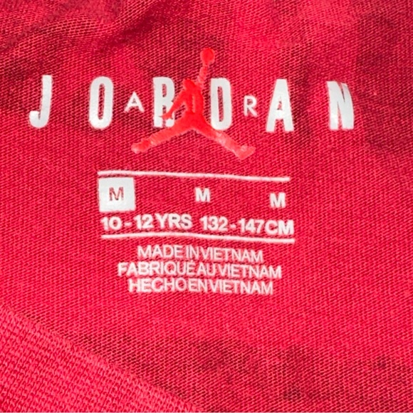 Nike Air Jordan t-shirt youth Medium Jump Man - Picture 3 of 3